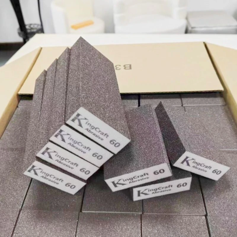 墙面打磨海绵砂块砂纸美缝木门线条木工工艺品模型油漆抛擦锅