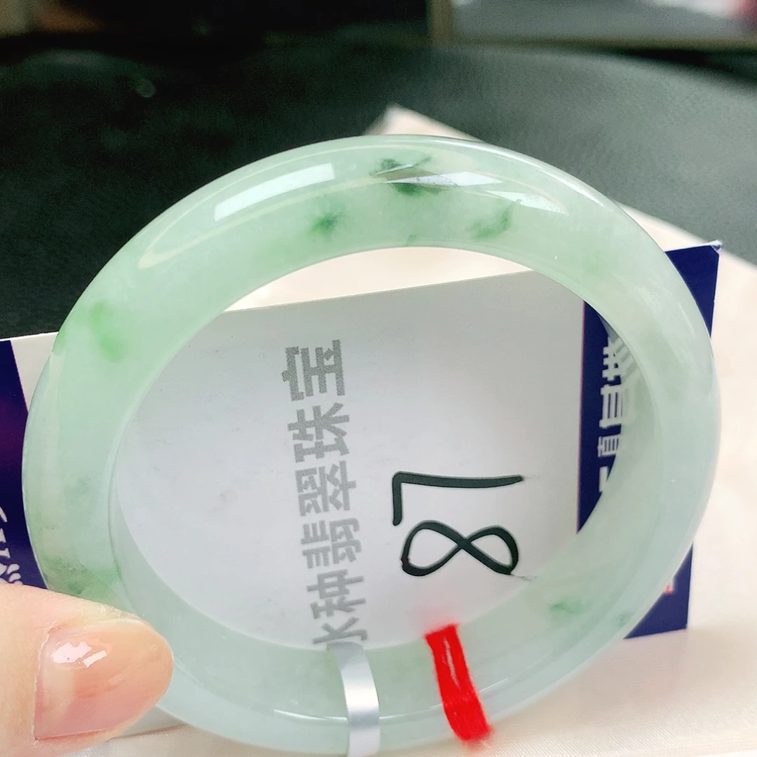 翡翠未镶嵌手镯缅甸天然a货翡翠