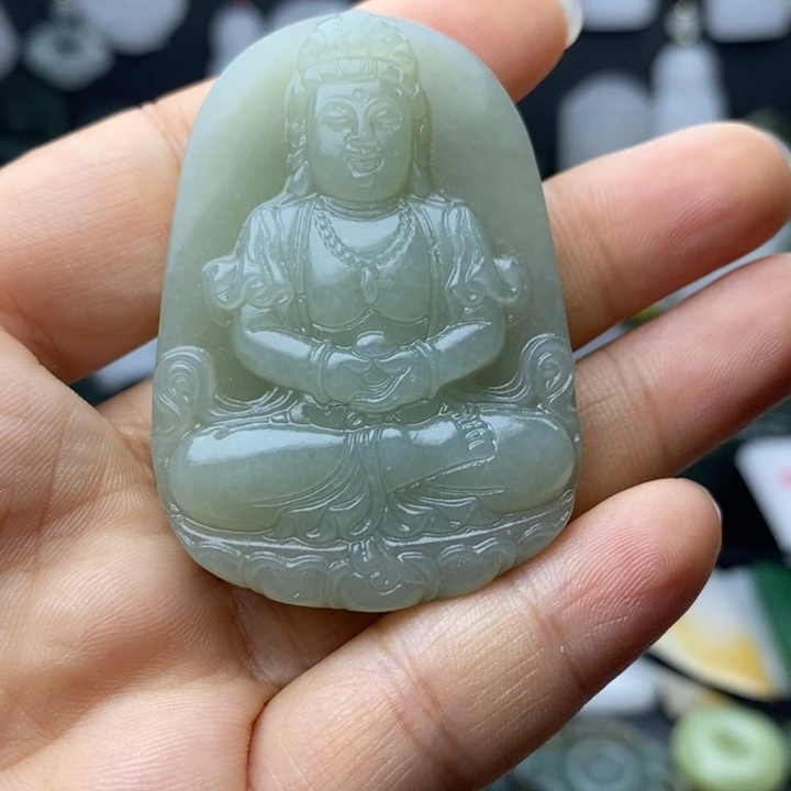 华***g和田玉未镶嵌颈饰