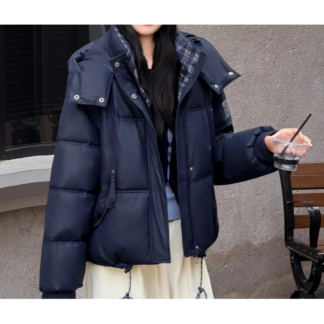 女士百搭短款棉服8935-J