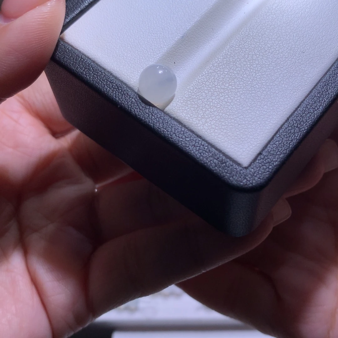 翡翠散珠特价白冰卡8