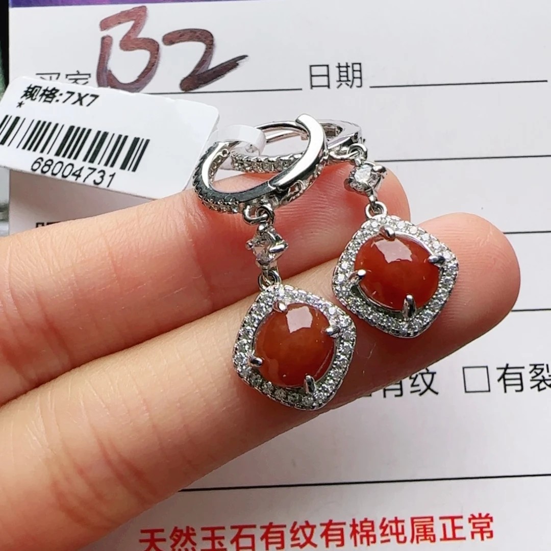 银S925镶嵌手链翡翠