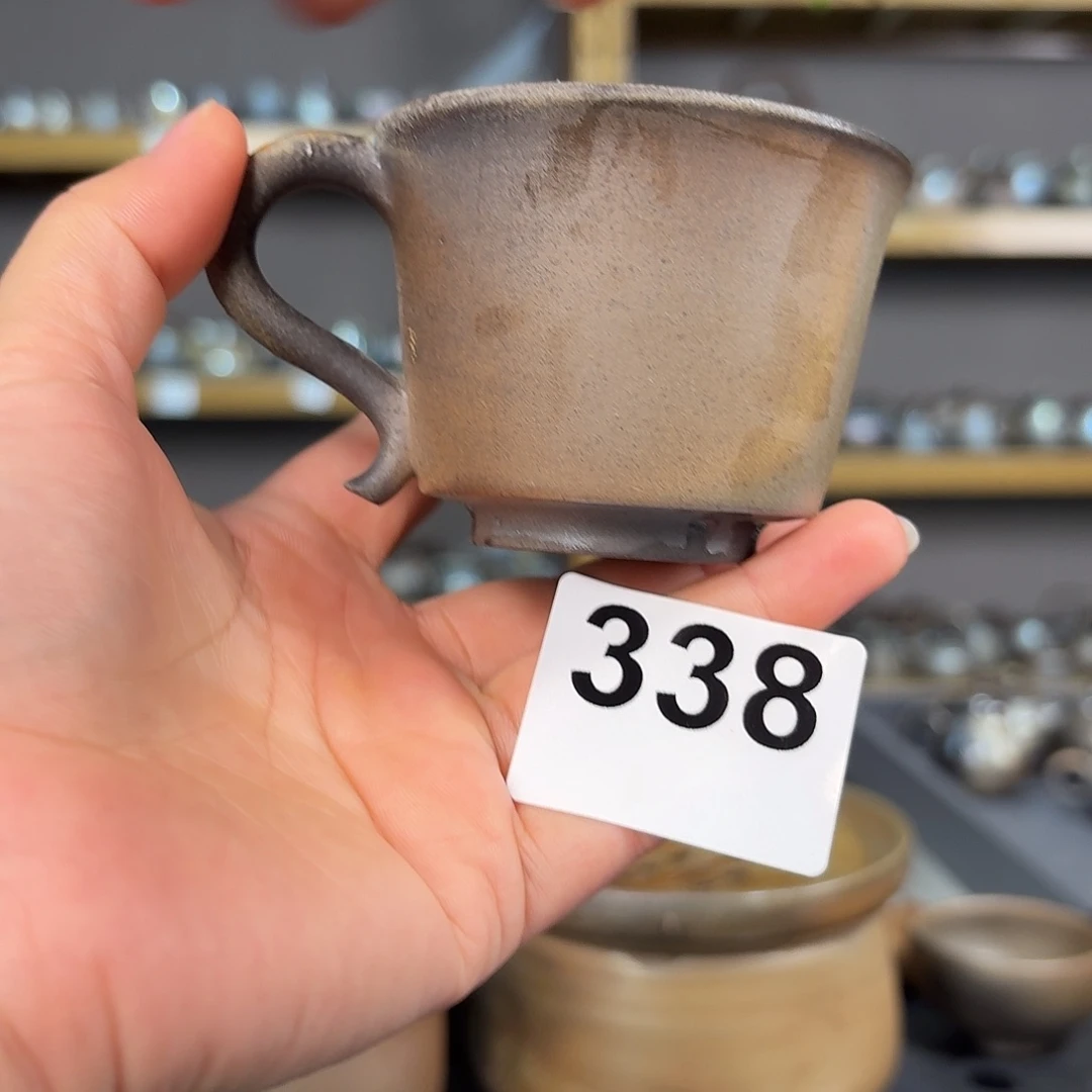 坭兴陶柴烧全手工原矿泥料杯