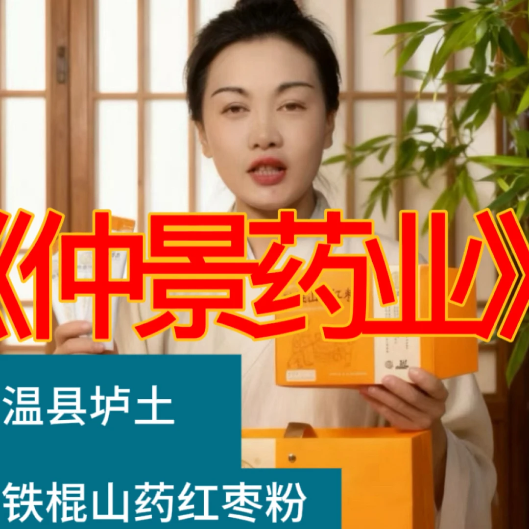 仲景药业温县铁棍山药红枣粉480克