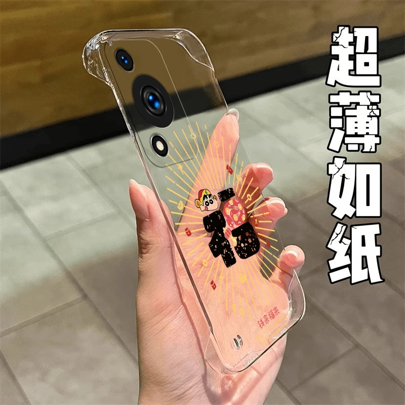 小新送福适用于畅享70手机壳畅享70s透明60保护套70pro无边框PC壳