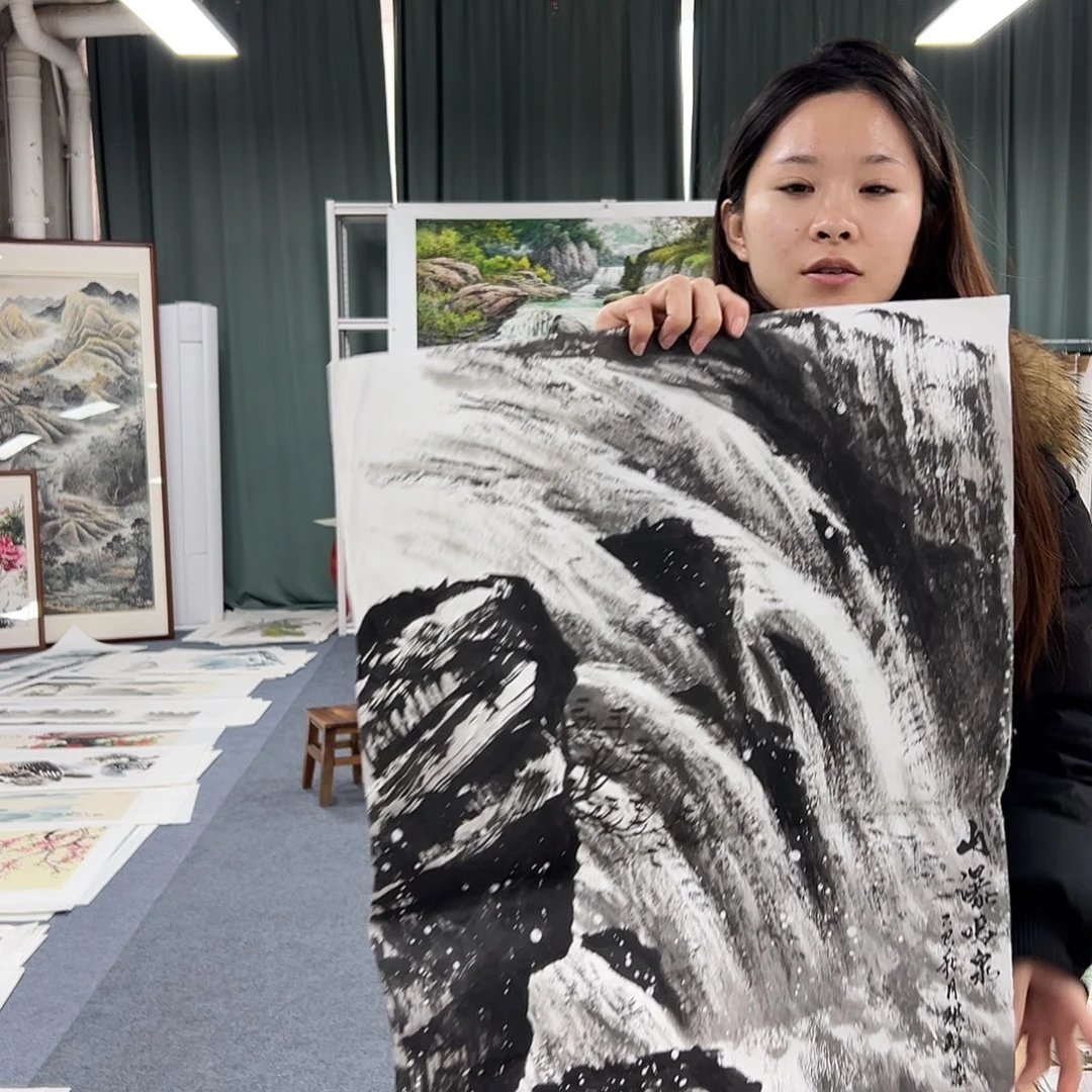 国画精品手绘作品