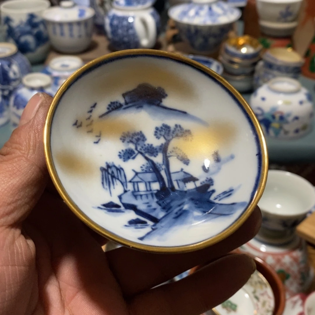 瓷片舶来瓷器满28包邮当日凑单