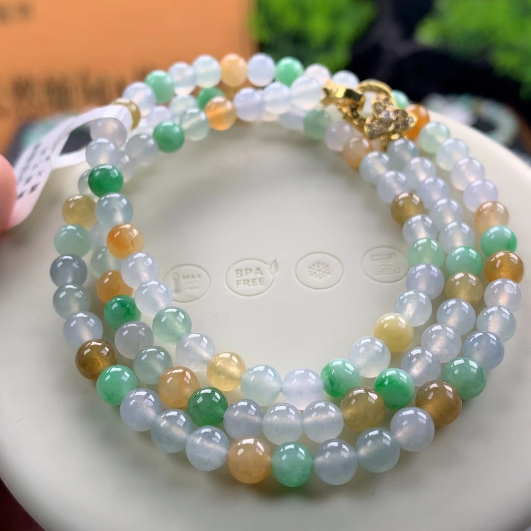 翡翠未镶嵌手链51号卡5