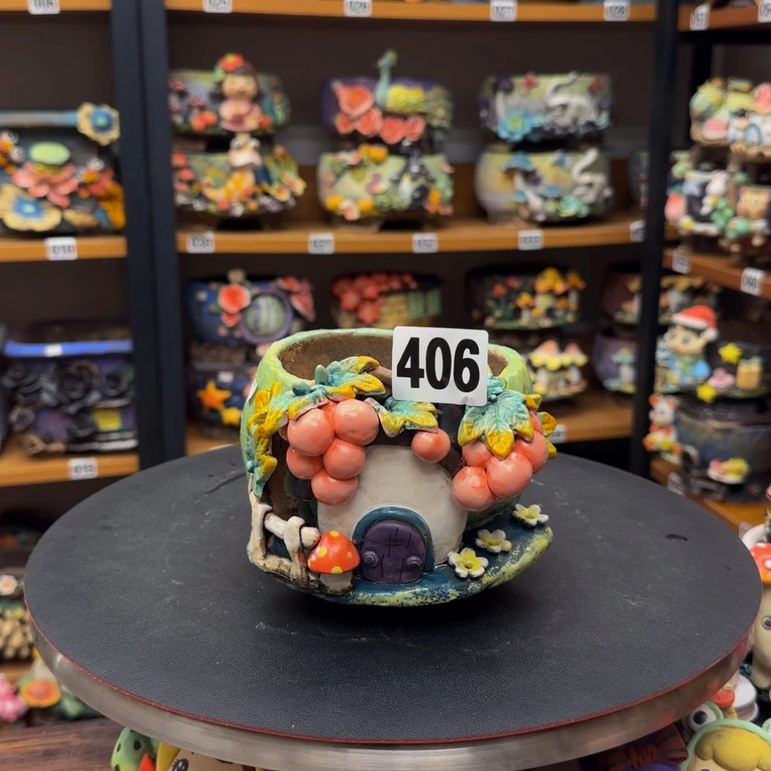 【闪购商品】粗陶手捏