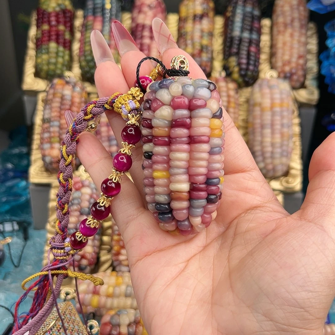 【闪购商品】香榧木文玩玉米，一物一拍