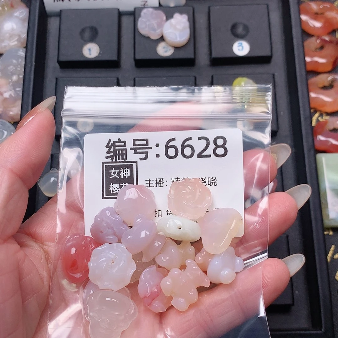 玛瑙/玉髓颈饰合金用****7