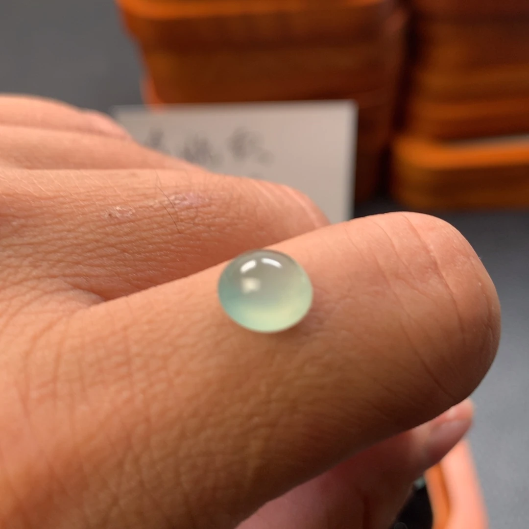 翡翠未镶嵌耳饰翡翠