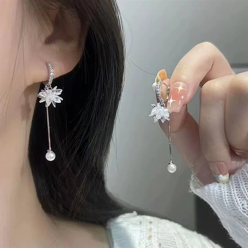 合金锆石耳饰 合成锆石耳饰