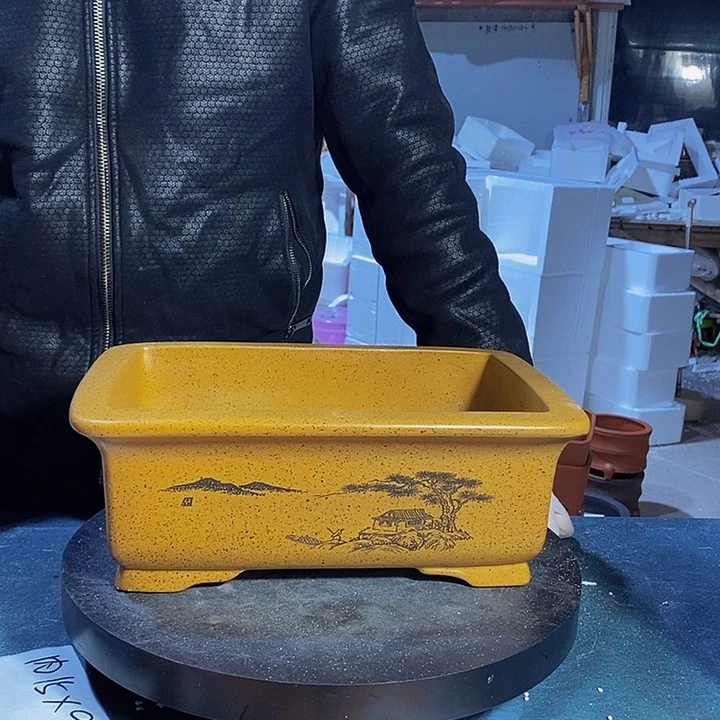 紫砂花盆紫砂艺术