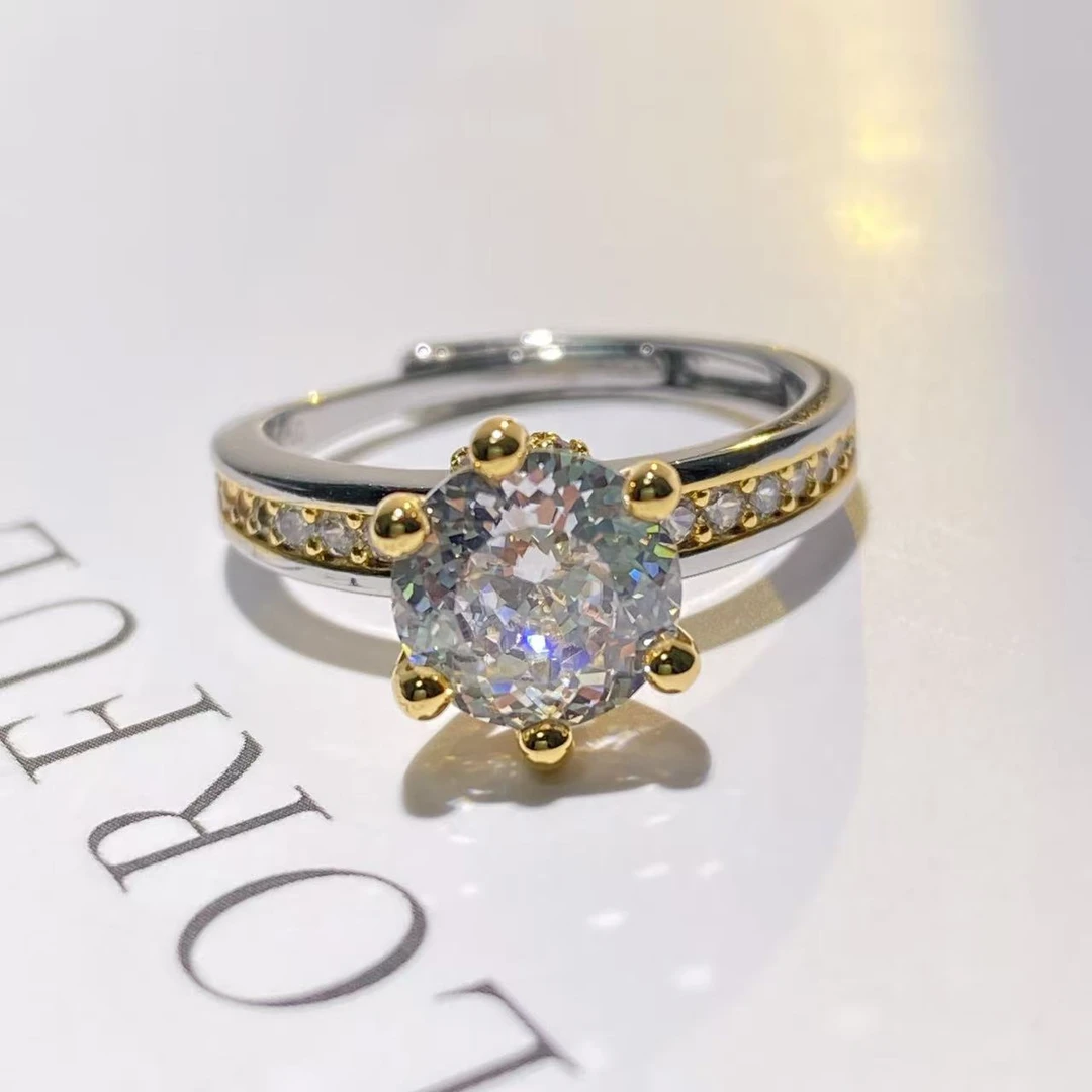 意大利轻奢-设计师高定款-高精切宝石戒指C-169