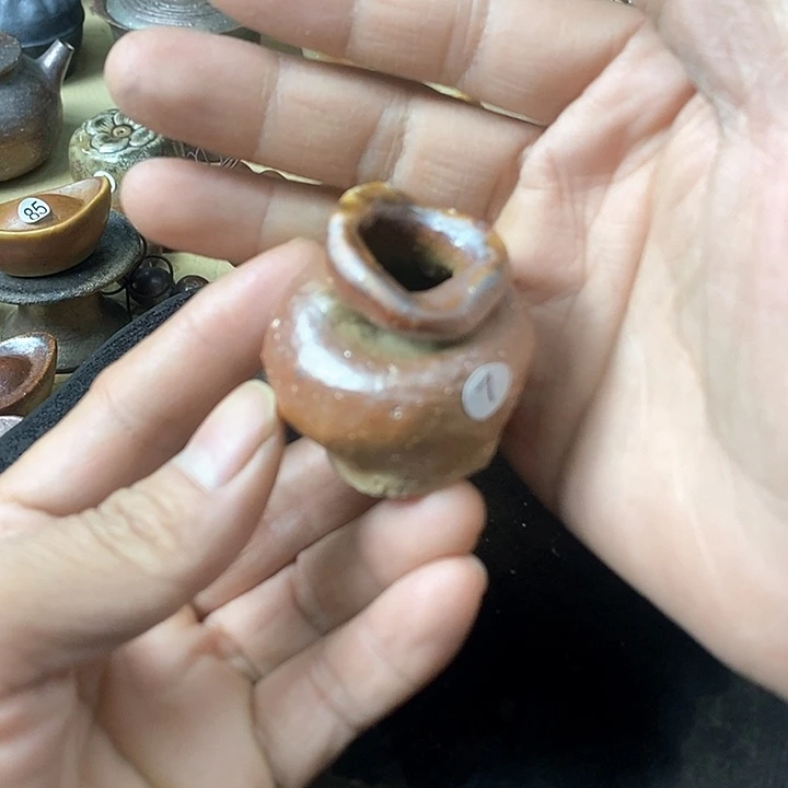 杯阿*手工粗陶、柴烧茶器