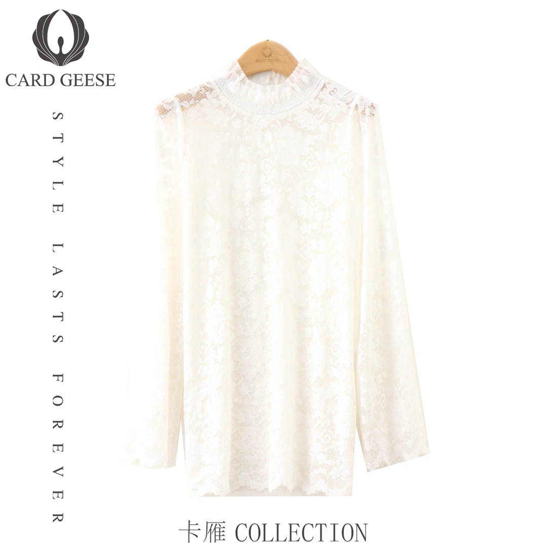 卡雁CARD GEESE25新款轻奢时尚上衣MYJ2-25S826-8058