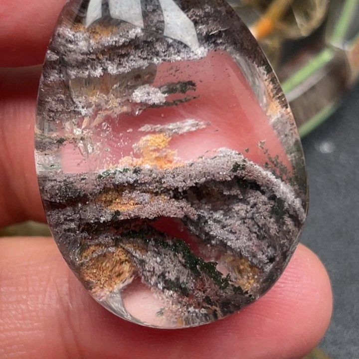 水晶吊坠(不含链)未镶嵌金****金