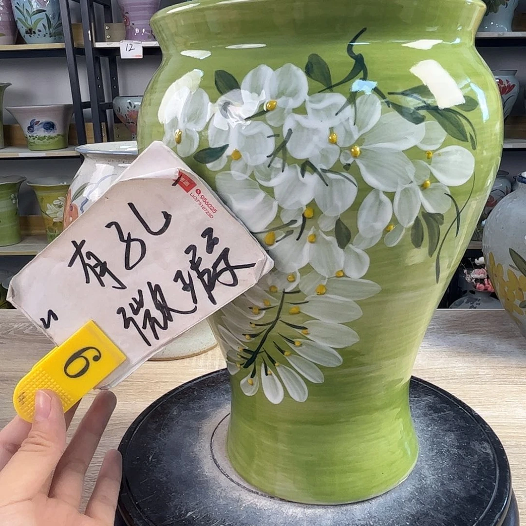 罐1tc景德鎮陶瓷花盆