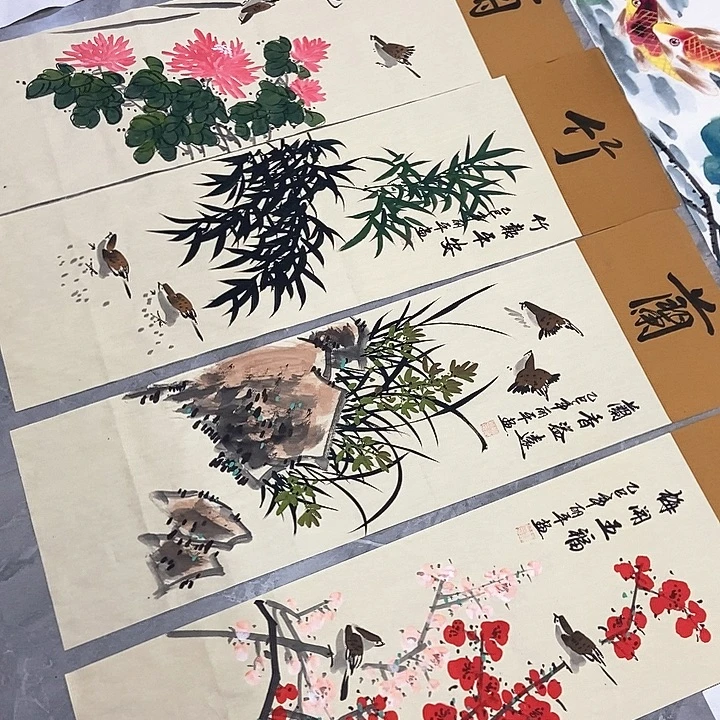 小周画廊的直播间