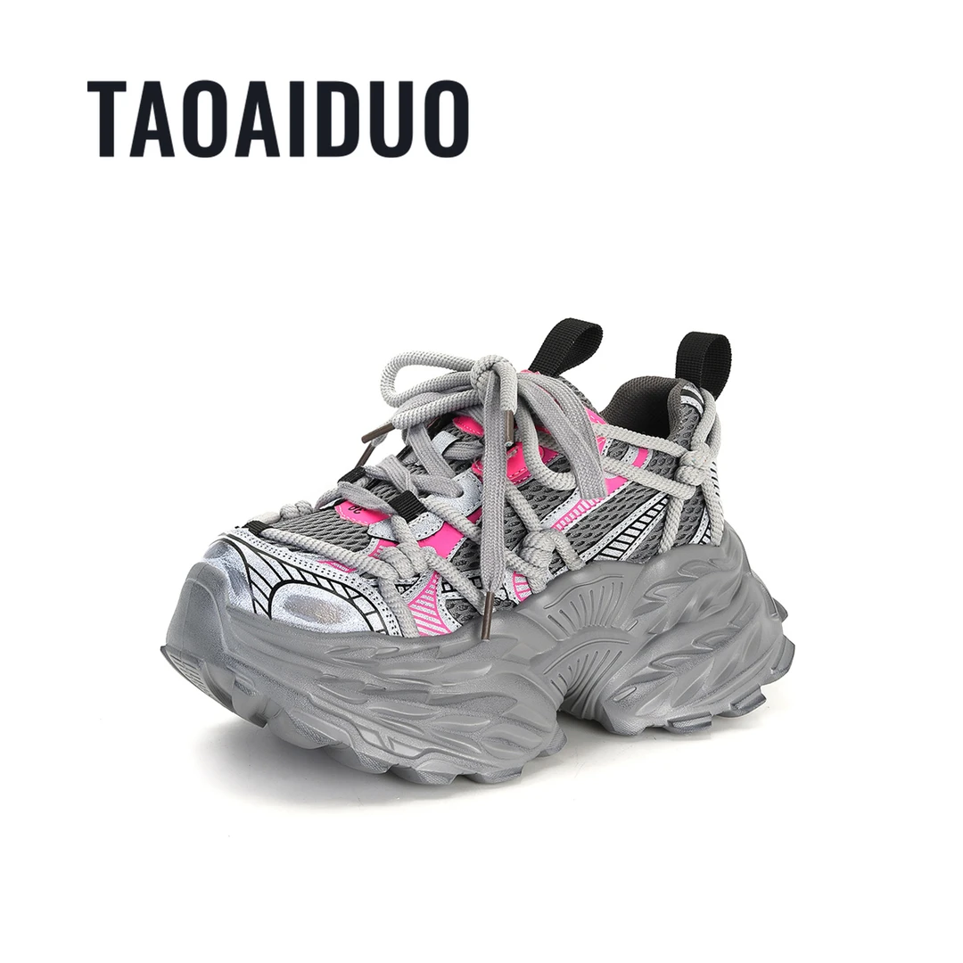 【TAOAIDUO】增高6cm时尚潮流百搭女士休闲鞋9678-563
