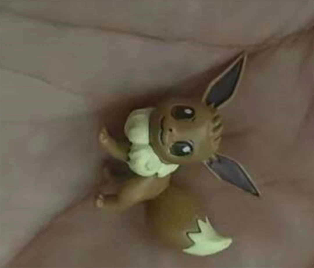 【现货】1：20 小伊布 复刻 PU树脂雕像