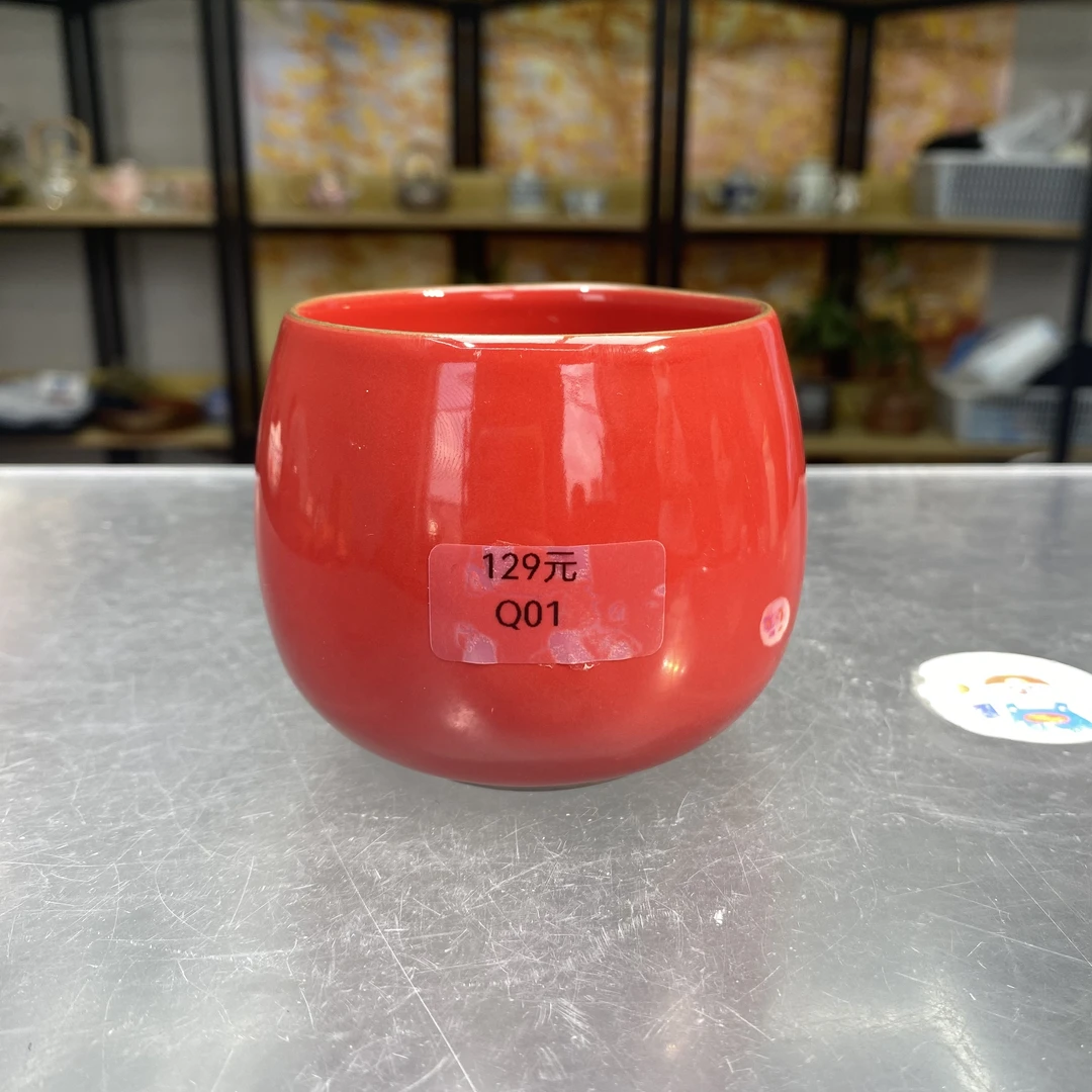 桃子茶器 红色大禅定-01（直播专享）