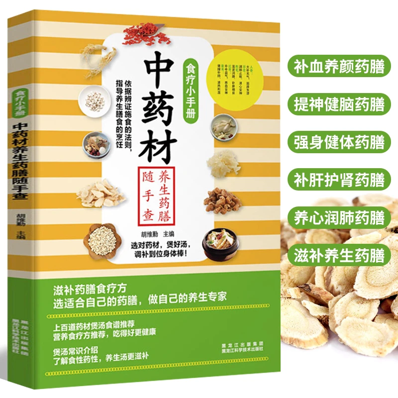 中药材养生药膳随手查治病大全零基础学中医食疗书籍