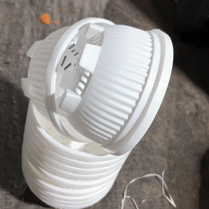 14公分白色聚宝盆20个