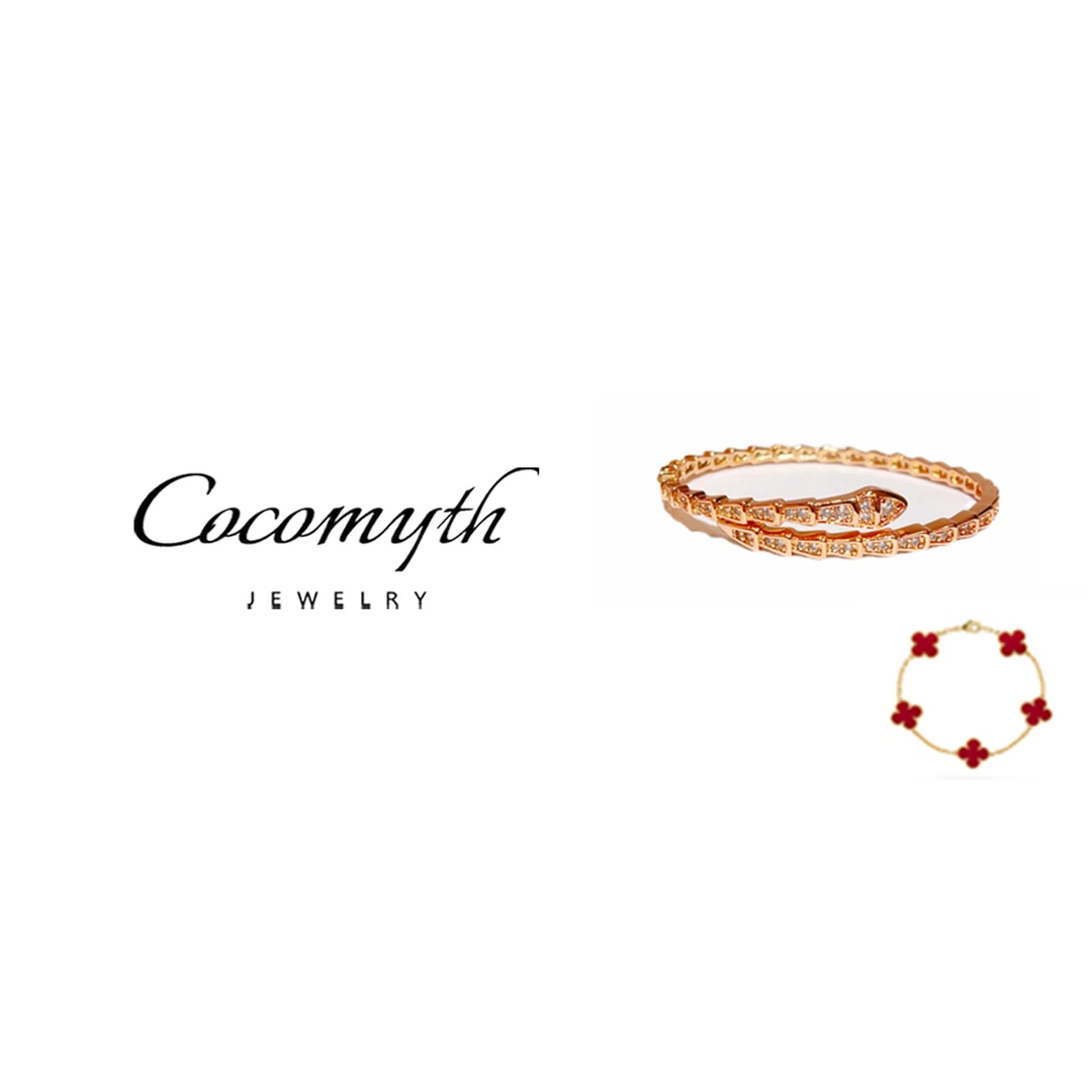 COCOMYTH  轻奢时尚百搭新年满Z蛇骨手镯