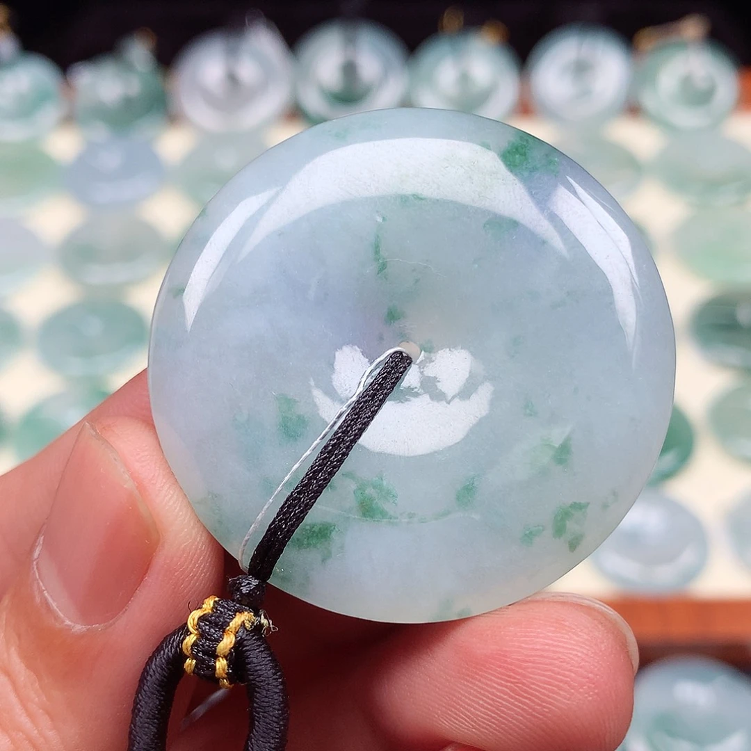 颈饰未镶嵌翡翠42.2-6.3mm