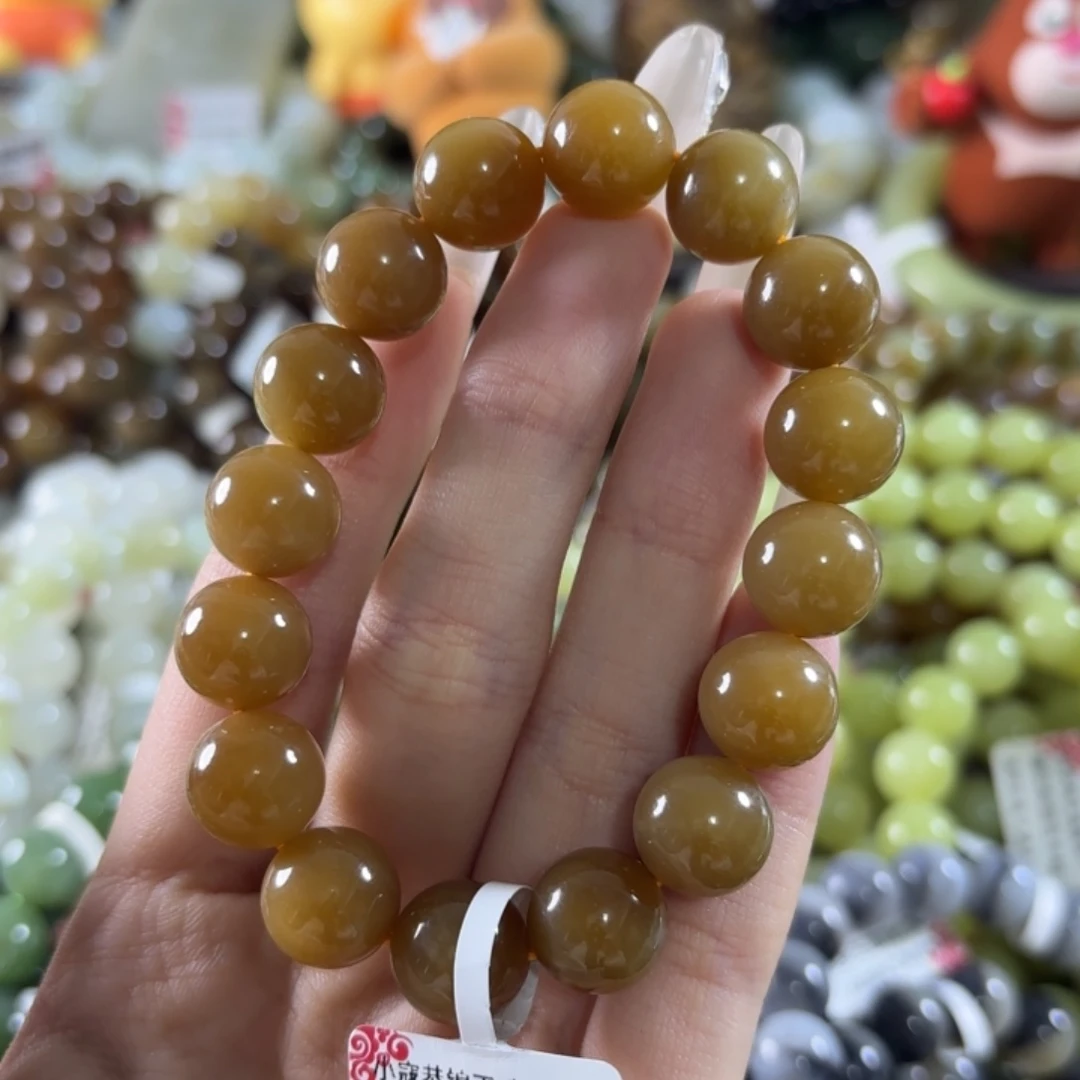 东***)和田玉未镶嵌手链拍9发1。130