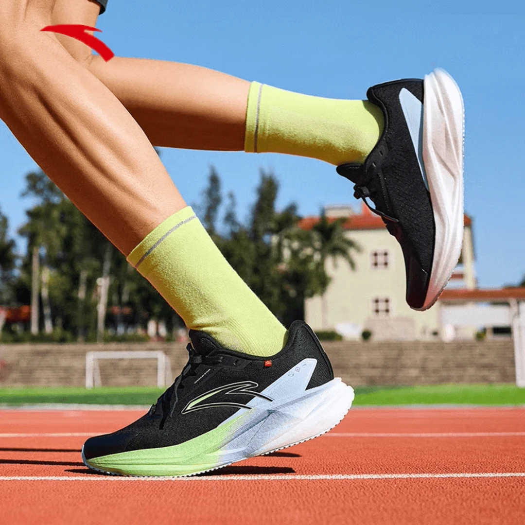 安踏冠军3SE防泼水缓震跑鞋25春季新款男鞋女慢跑运动鞋人生跑鞋