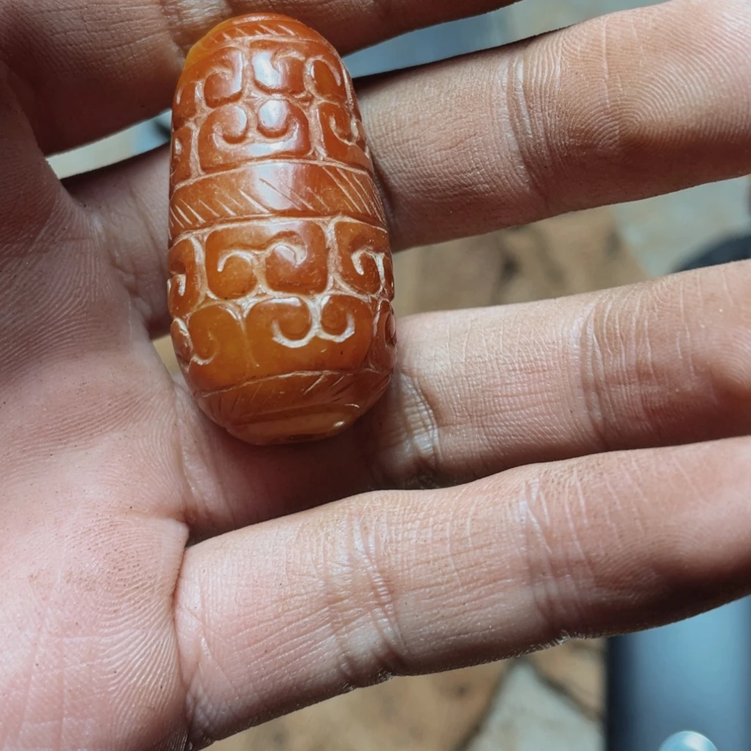 吊坠白玉菩提34677