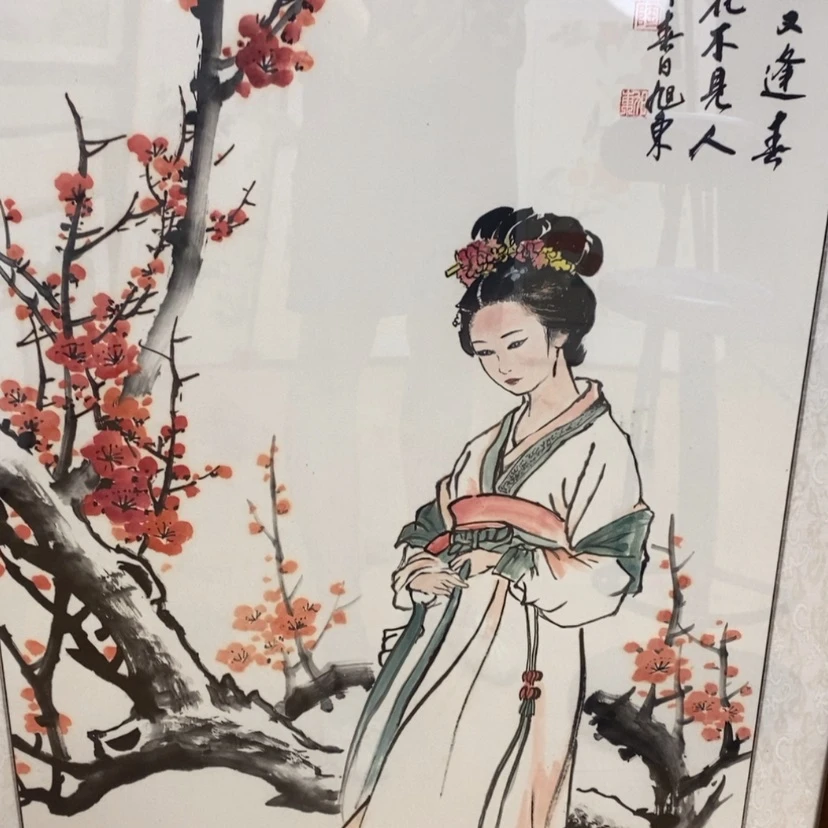 【闪购商品】国画手绘国画带框