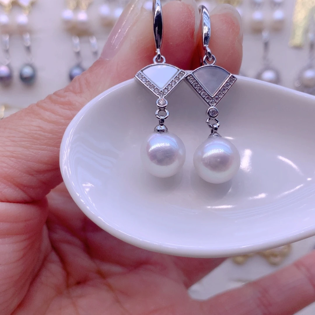 耳饰淡水珍珠合金