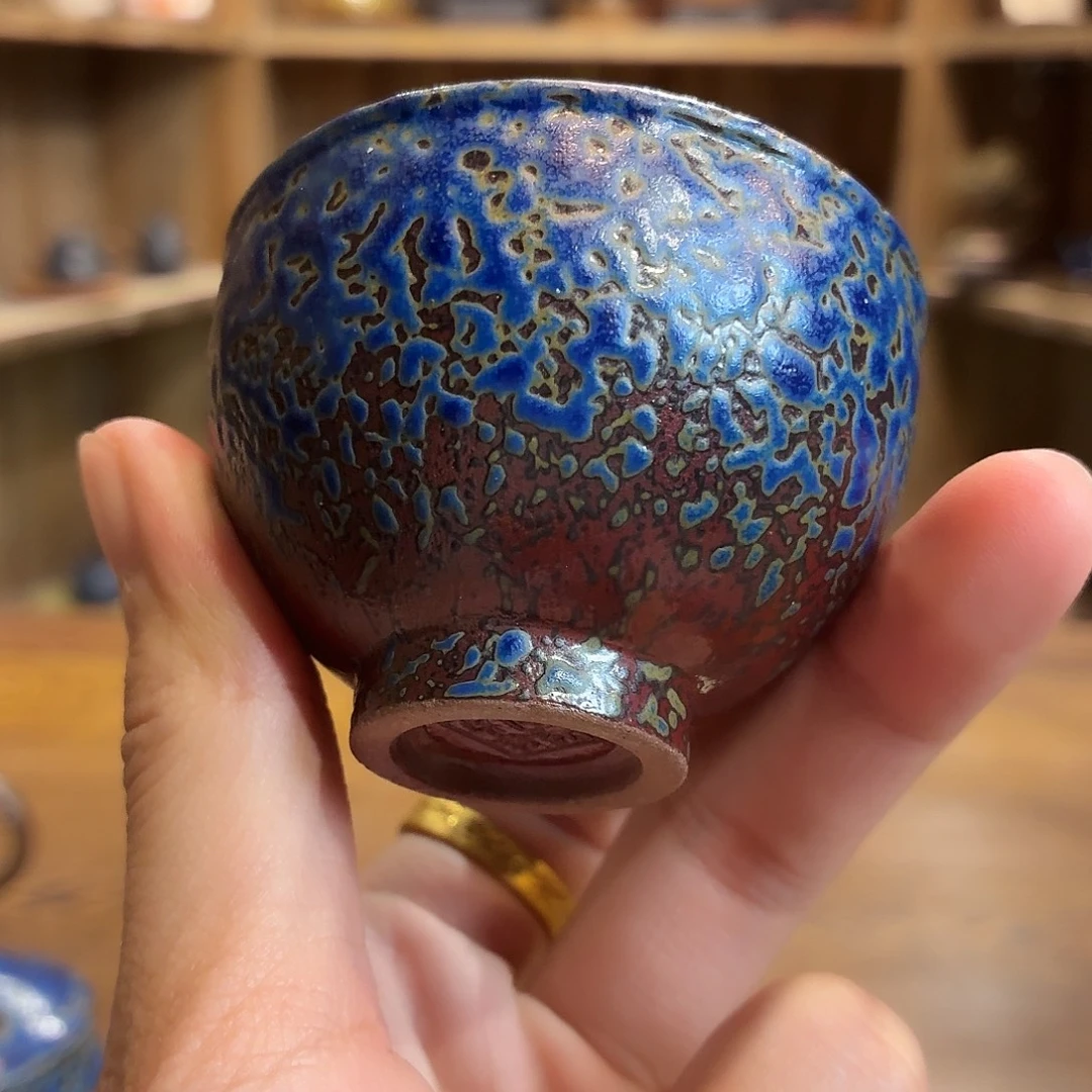 柴烧老岩泥茶器皿