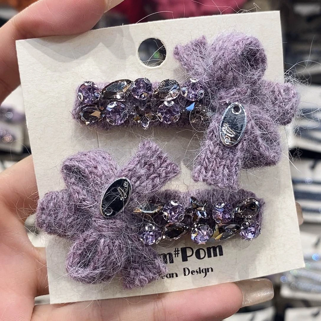 布艺铁合金鸭嘴夹