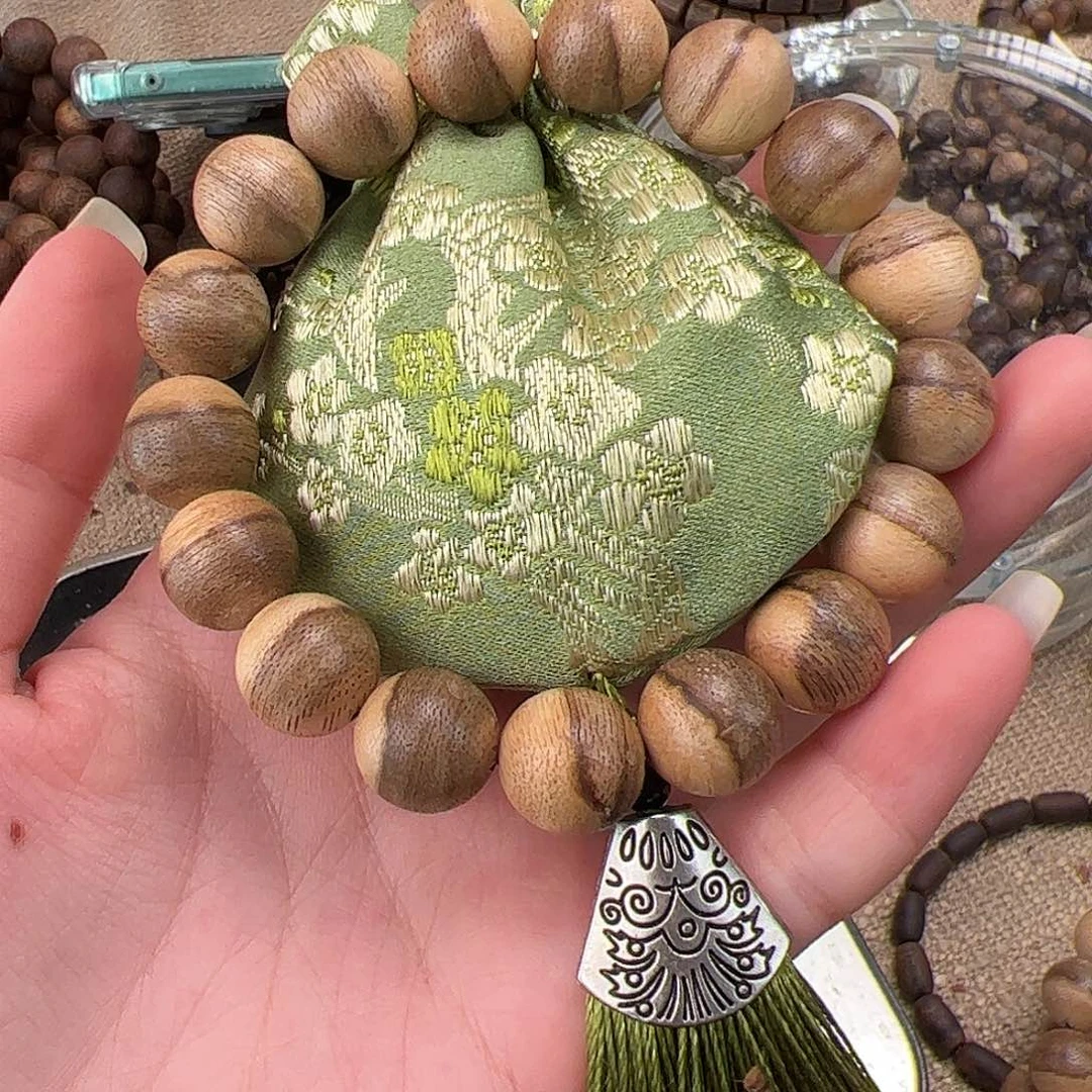 沉香香囊沉香沉香野12圆珠单圈多样性发一