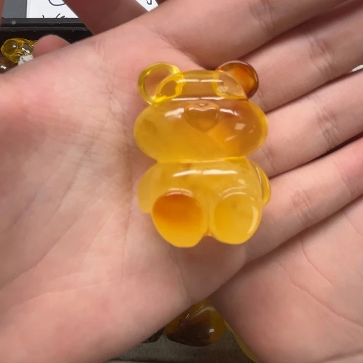 裸石琥珀未镶嵌天然蜜蜡配件