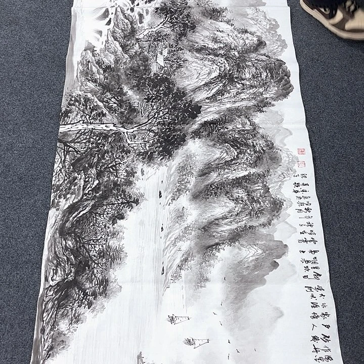 国画手绘国画大捡漏！