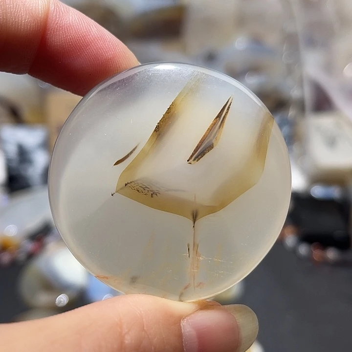 玛瑙/玉髓未镶嵌吊坠(不含链)