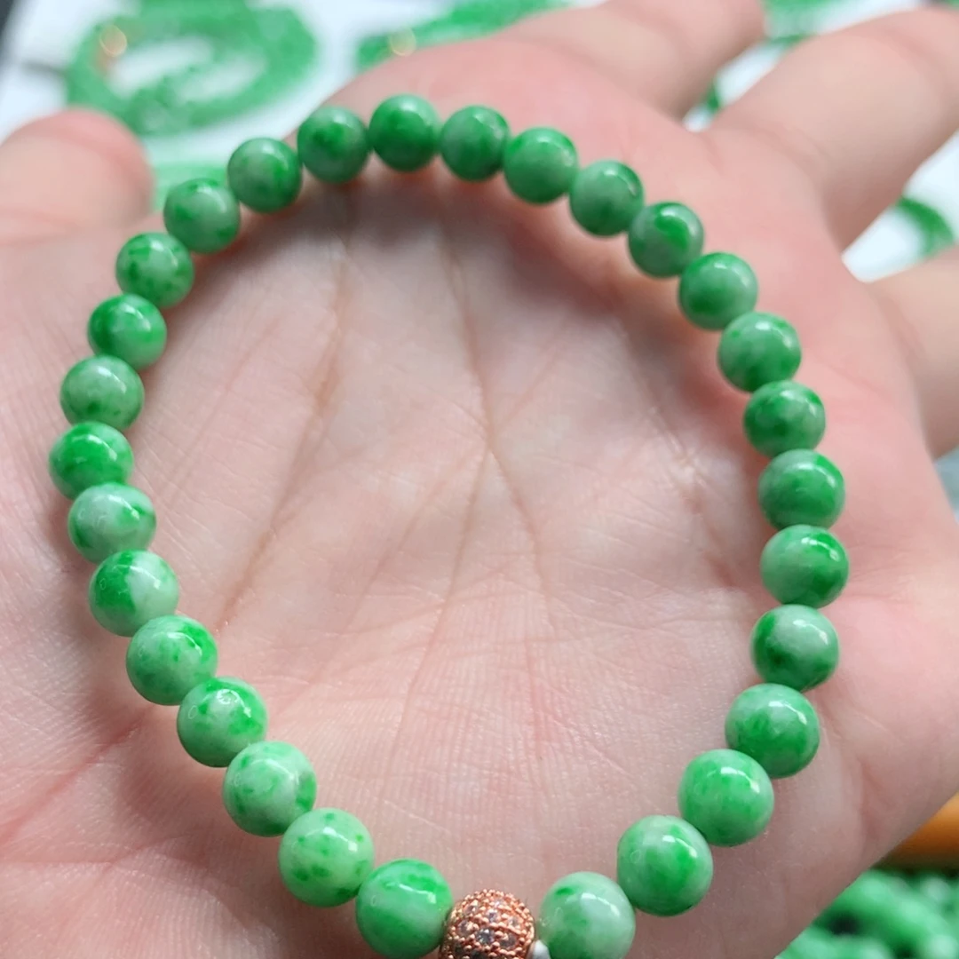 翡翠未镶嵌手链翡翠
