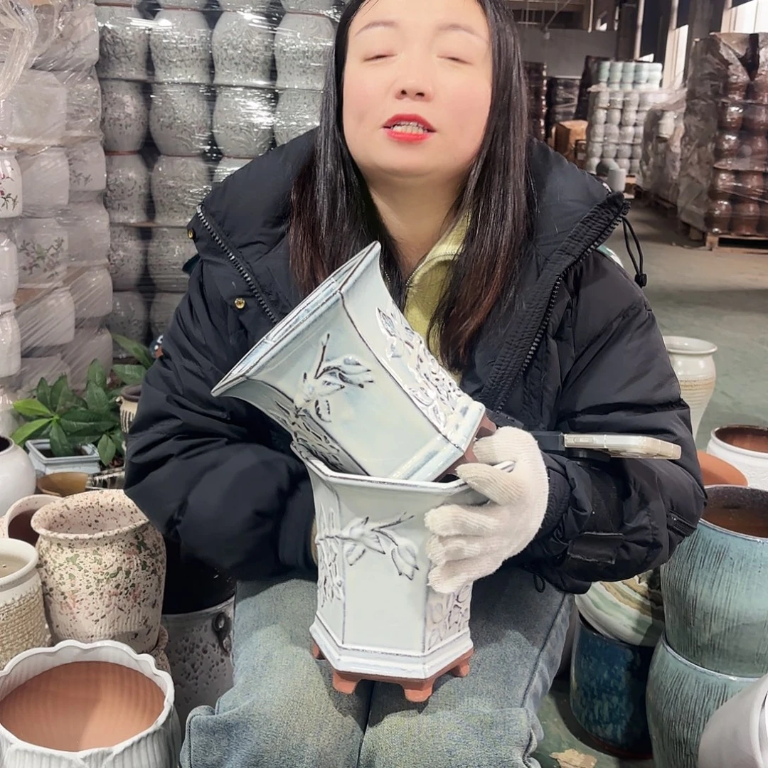 正品两个高20/17红陶