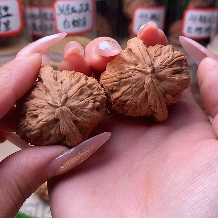 骐***宁文玩核桃把件9.9狮子……633