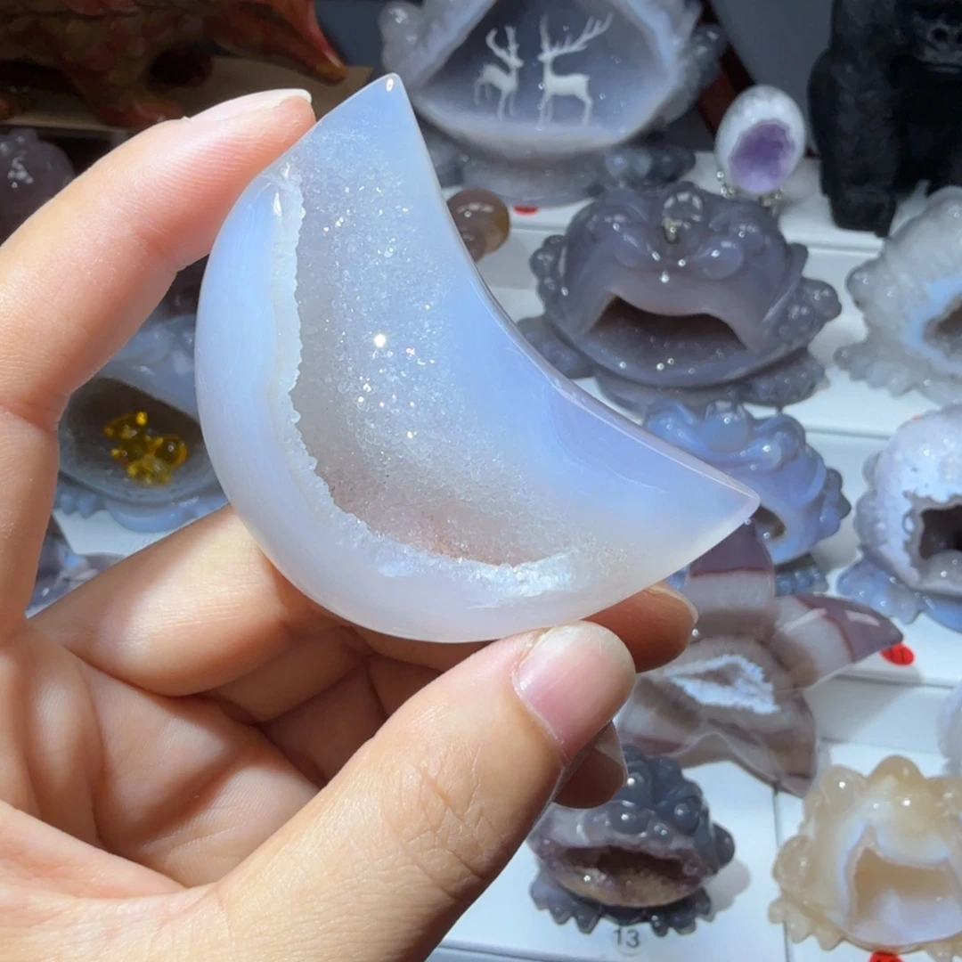 玛瑙/玉髓未镶嵌挂件