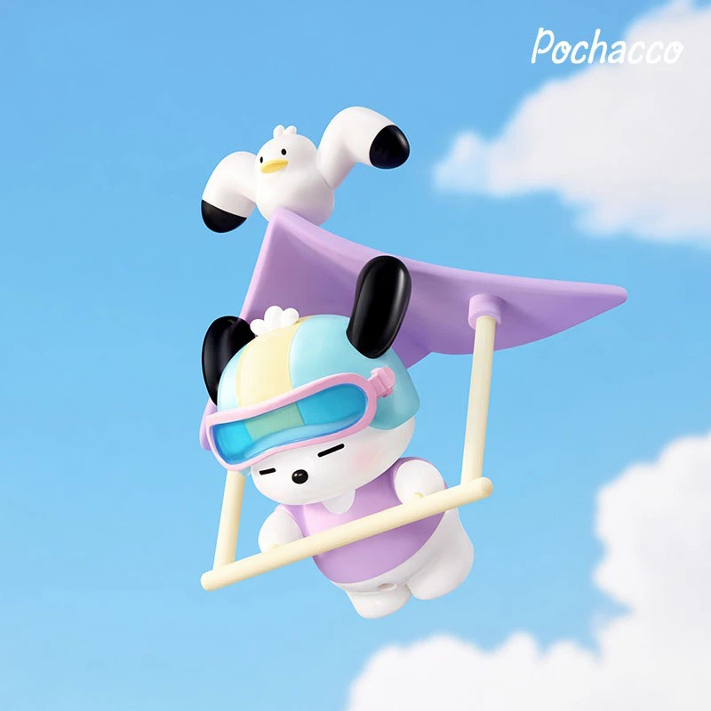 【开盒不退不H】三丽鸥帕恰狗的出游日记系列手办盲盒潮玩公仔摆件