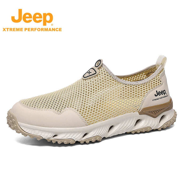 JEEP/吉普夏季溯溪休闲耐磨轻便镂空男士透气涉水涉水鞋男鞋户外