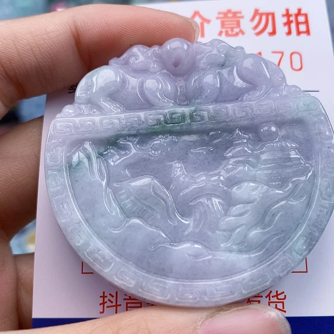 吊坠(不含链)未镶嵌翡翠