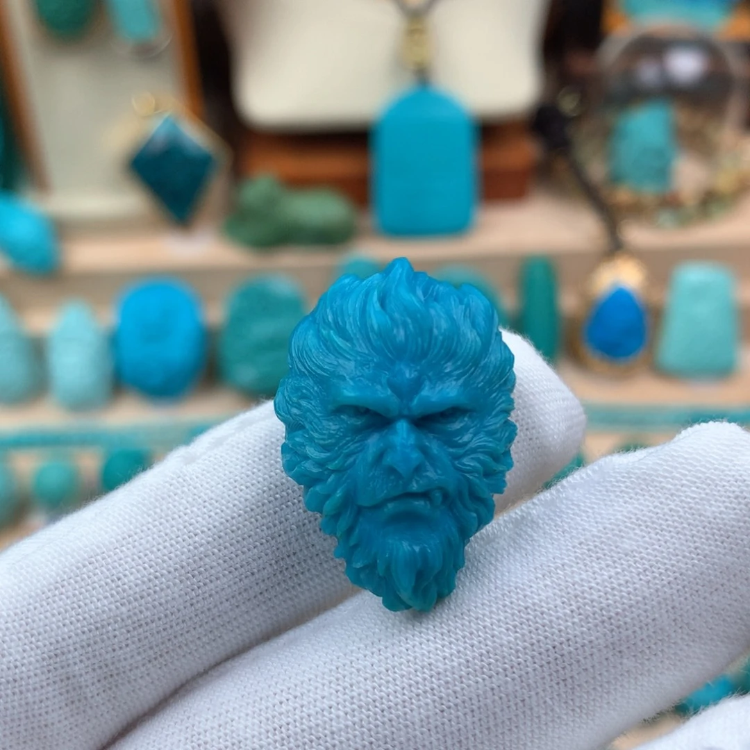 绿松石未镶嵌齐天大圣